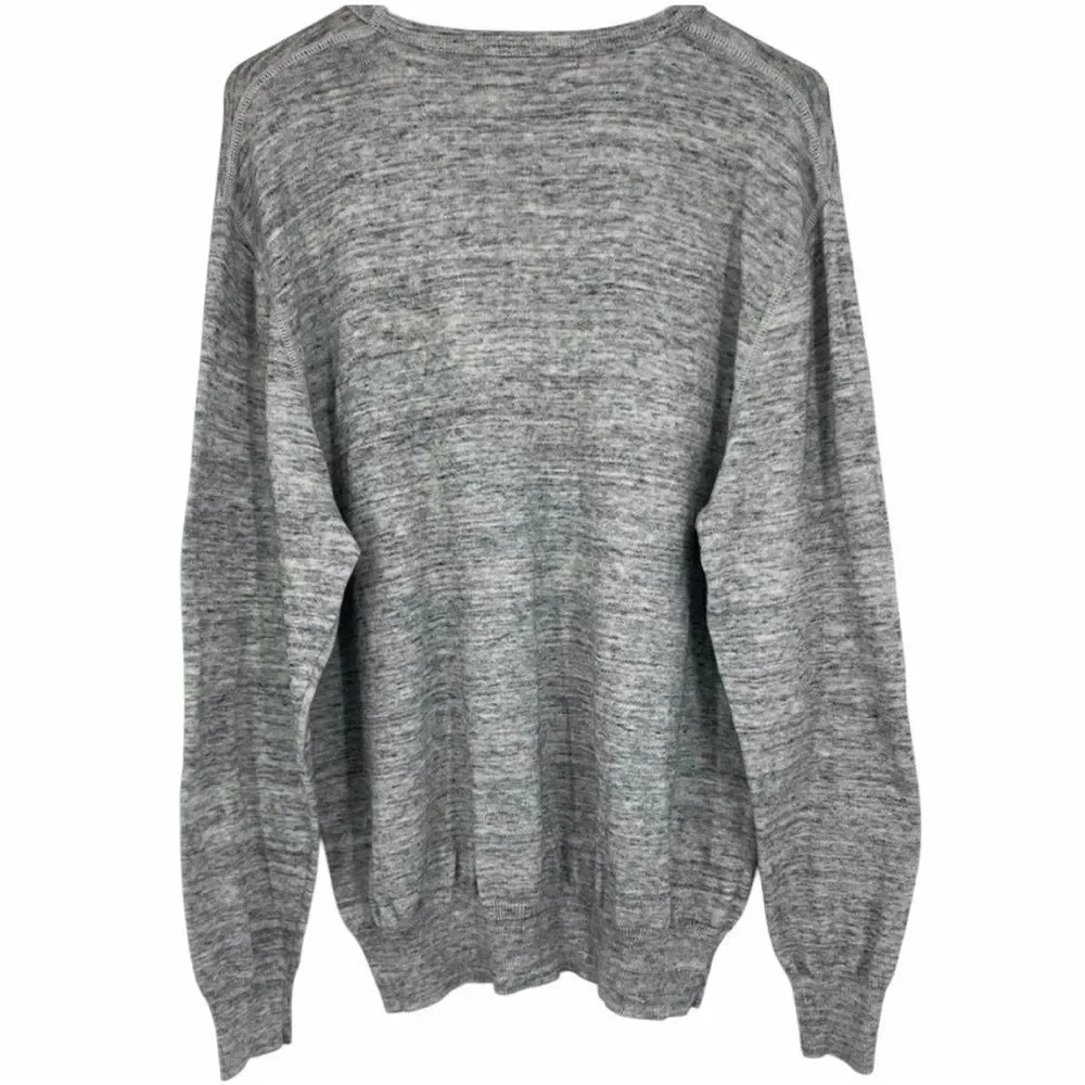 J.Crew 100% Cotton Men’s Sweater Grey Color Size XL
